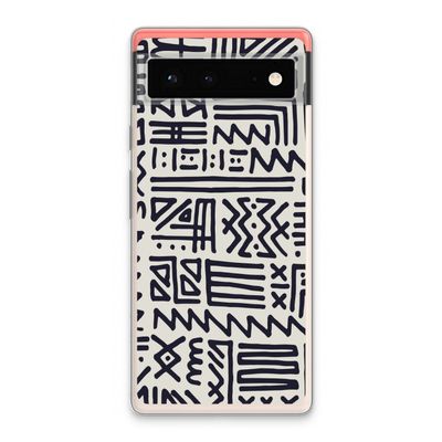 Marrakech print: Google Pixel 6 Transparant Hoesje