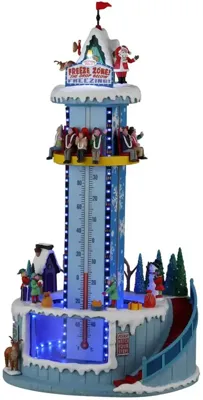 Lemax santa&apos;s freeze zone bewegende kermisattractie Carnival 2022