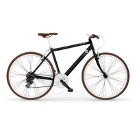 Life Fixed Gear 54 cm zwart shimano 21 sp