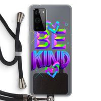 Be Kind: OnePlus 9 Pro Transparant Hoesje met koord