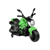 Elektrische naked bike - kindermotor - motor voor kinderen tot 25kg max 1-3 km/h groen - thumbnail