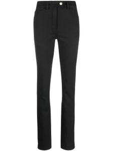 Courrèges pantalon droit en serge - Noir