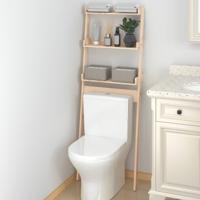 Toiletrek 63,5x32x179 cm massief grenenhout