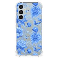 Case voor Samsung Galaxy A54 Flowers Blue