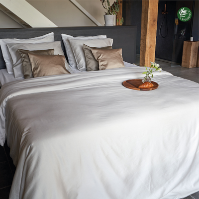 Dommelin Dekbedovertrek Uni Organic Satijn