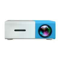 YG300 400LM draagbare mini Home Cinema LED-projector met afstandsbediening ondersteuning HDMI AV SD USB-interfaces (blauw)