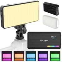 VIJIM RGB Multi Color LED-videolamp VL196