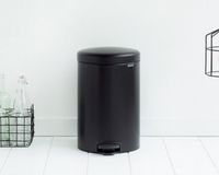 Brabantia 114106 vuilnisbak 20 l Rond Zwart - thumbnail