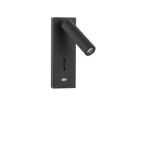 Lyora BedlampjeFuse zwart met usb - 9170102