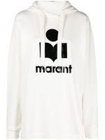 MARANT ÉTOILE hoodie à logo imprimé - Blanc