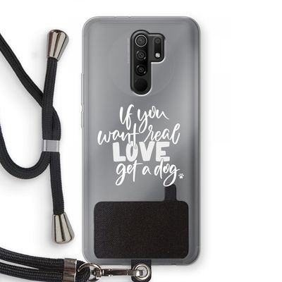 Partner in crime: Xiaomi Redmi 9 Transparant Hoesje met koord
