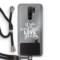 Partner in crime: Xiaomi Redmi 9 Transparant Hoesje met koord