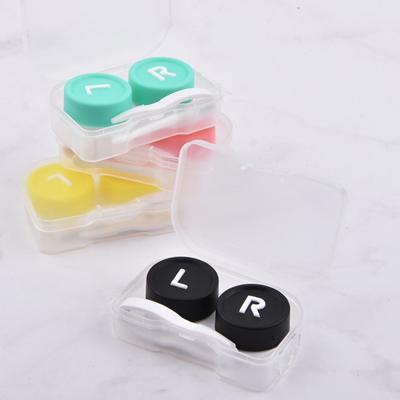 5 PC'S handige reizen contact lens geval ogen Care Kit willekeurige kleur levering