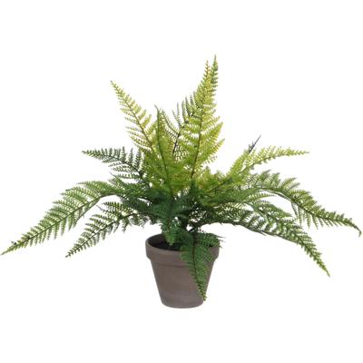 Mica Decorations Kunstplant - varen - groen - 36 x 40 cm Mica Decorations Kunstplant - varen - groen - 36 x 40 cm