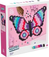 PlusPlus puzzle by number vlinder: 800 stuks 3915 PlusPlus puzzle by number vlinder: 800 stuks 3915