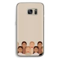 Girls girls girls: Samsung Galaxy S7 Transparant Hoesje