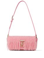 Jimmy Choo mini sac porté épaule Varenne à ornements en cristal - Rose