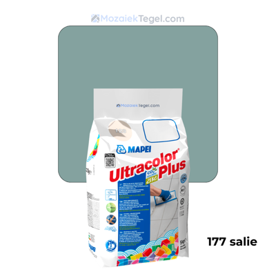 Mapei | Ultracolor Plus | 177 Salie | Cementgebonden | Voegmiddel | 5KG