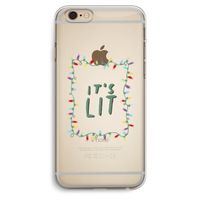 It's Lit: iPhone 6 Plus / 6S Plus Transparant Hoesje