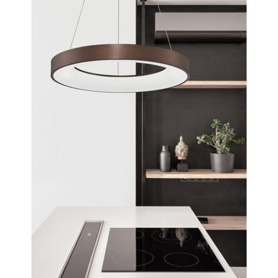 Lyora HanglampRando Thin koffie bruin Ø 60cm - 9453455