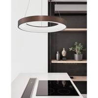 Lyora HanglampRando Thin koffie bruin Ø 60cm - 9453455