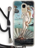 Birth Of Venus: Samsung Galaxy J6 (2018) Transparant Hoesje met koord