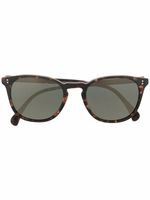 Oliver Peoples lunettes de vue Finley à monture ronde - Marron - thumbnail