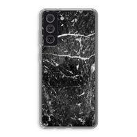 Zwart marmer: Samsung Galaxy S21 FE Transparant Hoesje Zwart marmer: Samsung Galaxy S21 FE Transparant Hoesje