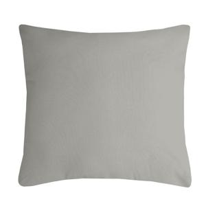 Stof Textile sierkussen Nelson - lichtgrijs - 60 x 60 cm - bank kussens - polyester