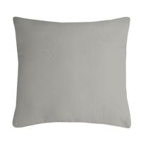 Stof Textile sierkussen Nelson - lichtgrijs - 60 x 60 cm - bank kussens - polyester
