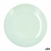 Dinerbord Luminarc Apy Paradise Verde Groen Glas Ø 25 cm (24 Stuks)