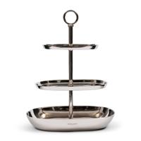 Rivièra Maison Etagère 'Bexley' 49cm hoog, kleur Zilver