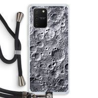 Maanlandschap: Samsung Galaxy S10 Lite Transparant Hoesje met koord