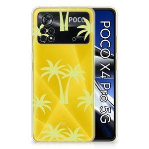 Xiaomi Poco X4 Pro 5G TPU Case Palmtrees