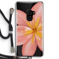 Pink Ellila Flower: Xiaomi Mi Mix 2 Transparant Hoesje met koord