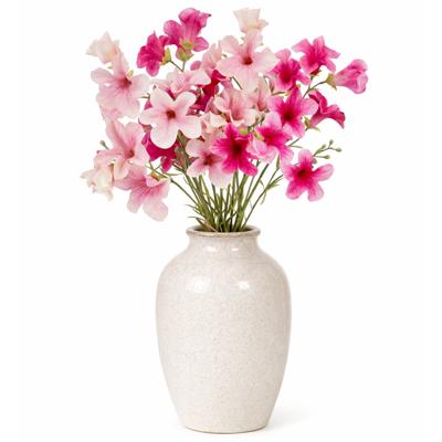 Boeket Kunstbloemen Petunia takken - H89 cm - roze en lichtroze - 4x stelen kunstbloemen Boeket Kunstbloemen Petunia takken - H89 cm - roze en lichtroze - 4x stelen kunstbloemen