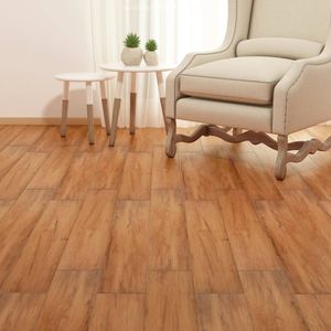 VidaXL Vloerplanken zelfklevend 5,21 m² 2 mm pvc natuurlijke iep