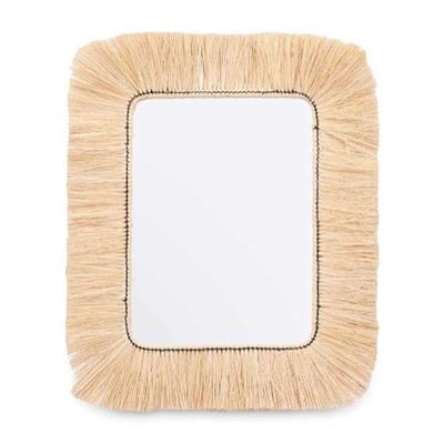 Wandspiegel Gift Decor Bruin 77 x 67 x 3 cm Rechthoekig