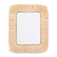 Wandspiegel Gift Decor Bruin 77 x 67 x 3 cm Rechthoekig