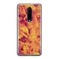 Eternal Fire: OnePlus 7 Pro Transparant Hoesje