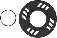 MIRANDA Chain guard ring w.o-ring,black
