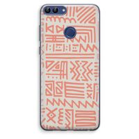 Marrakech Pink: Huawei P Smart (2018) Transparant Hoesje