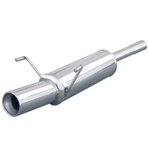 InoxCar uitlaat passend voor Opel Astra H GTC 1.9 CDTi (120pk) 2005- 102mm IXOPAS25102