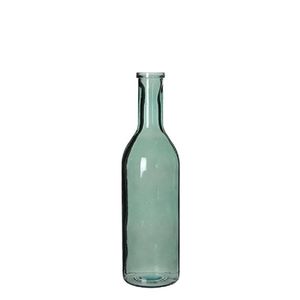 Decoratiefles / glazen fles groen 50 x 15 cm - Vazen