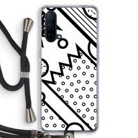 Pop Art #4: OnePlus Nord CE 5G Transparant Hoesje met koord