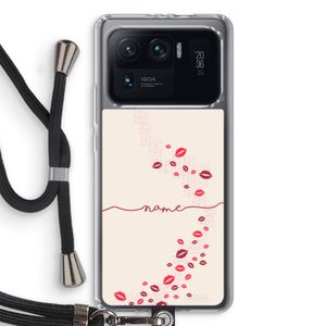Kusjes: Xiaomi Mi 11 Ultra Transparant Hoesje met koord