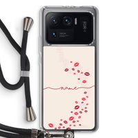 Kusjes: Xiaomi Mi 11 Ultra Transparant Hoesje met koord