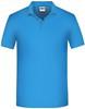 James & Nicholson JN874 Men´s Bio Workwear Polo - Aqua - M - thumbnail