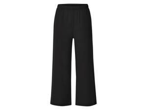 esmara Linnen dames broek (Zwart, 46)