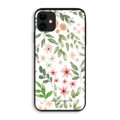 Botanical sweet flower heaven: iPhone 11 Biologisch afbreekbaar hoesje